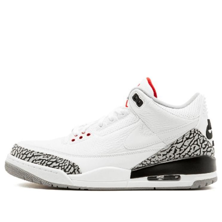 Air Jordan 3 Retro JTH NRG 'White Cement' AV6683-160 Classic Sneakers